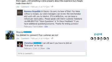 Facebook Whiney Customer Phenomenon – February 2012