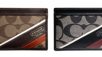 Would you carry it?  Coach’s Heritage Slim Card Case