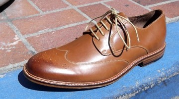 In Person:  Banana Republic Leather Wingtips