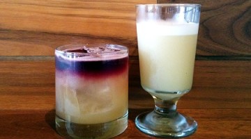 The Drink:  A real Whiskey Sour, and the New York Sour