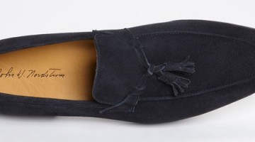 Would you wear it?  The Blue Suede Tassel Loafer