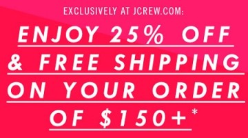 Quick Picks: J.Crew 25% off orders of $150 and up