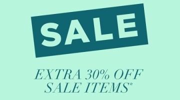J. Crew Extra 30% off Sale Items