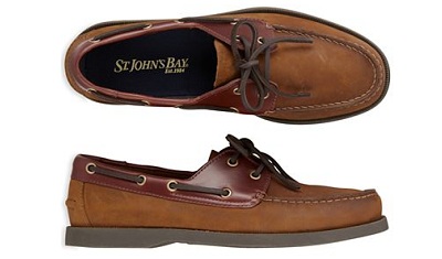 st johns bay mens boat shoes
