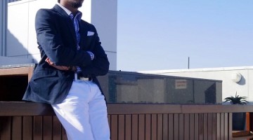The Style Rookie – His First Navy Blazer