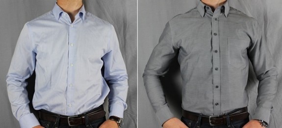 Before & After Tailoring: Merona Ultimate Shirt