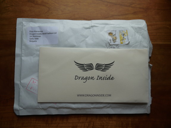 Envelope in an envelope.