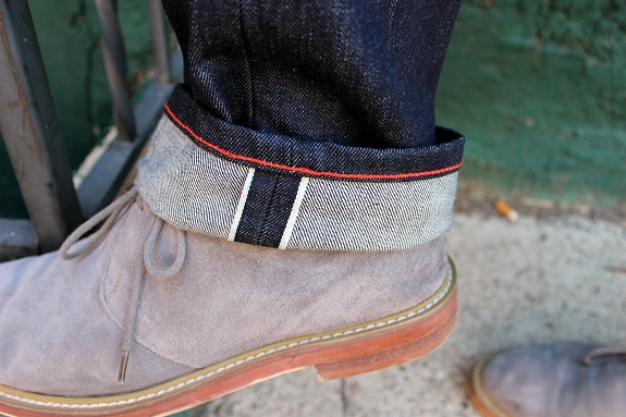 Selvage Red Chainstitch