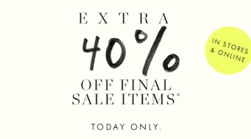 J. Crew Extra 40% off Sale Items One Day Sale – The Picks