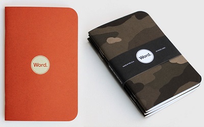 word notebooks cool material