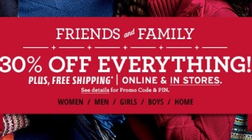 Lands’ End / L.E.C. 30% off Everything Friends & Family