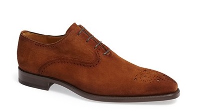 Magnanni Suede Oxford on Dappered.com