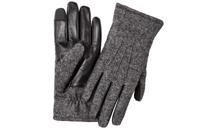 Target Herringbone Gloves on Dappered.com
