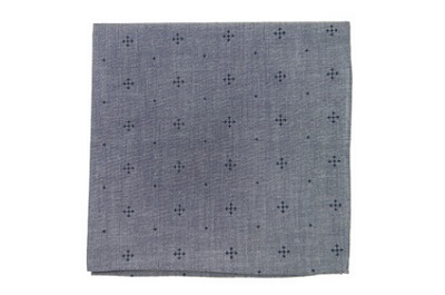 Chambray Pocket Square from TheTieBar on Dappered.com