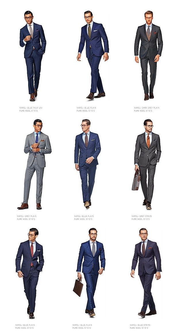 A look at Suitsupply's Blue Line on Dappered.com