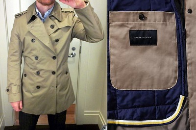 BR Trench on Dappered.com
