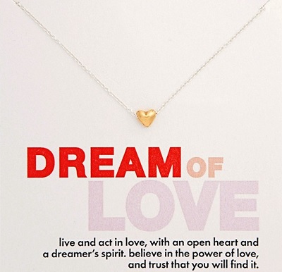 Dogeared Dream of Love Necklace