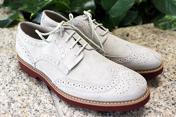 In Review: The Express Suede Wingtip on Dappered.com