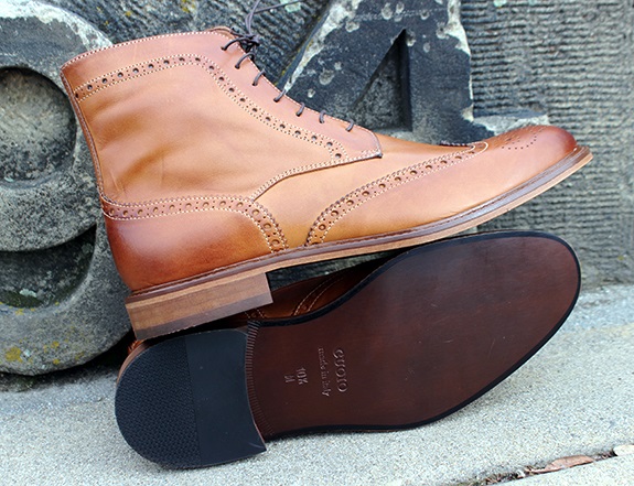 Mercanti Fiorentini Wingtip Boot Review on Dappered.com