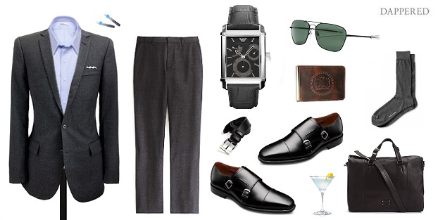 Style Scenario: Business mixed with Pleasure Lunch by Dappered.com