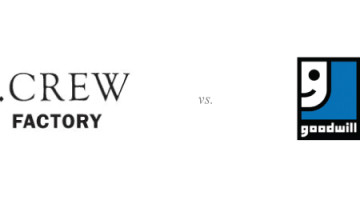 J. Crew Factory vs. Thrift Stores – Store Wars Rd. #2