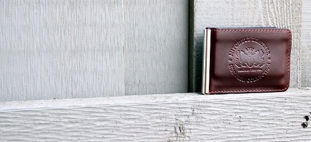 Mitchell Leather Money Clip Wallet reviewed on Dappered.com 