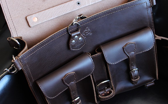 Saddleback Thin Front Pocket Briefcase