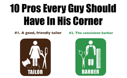 Develop relationships with your Tailor & Barber / Dappered.com