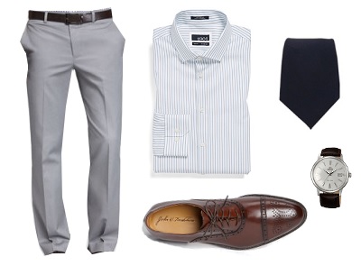 A good look for the first day on a job / Dappered.com