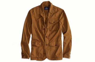 AE field jacket in warm brown on Dappered.com