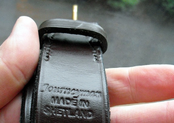 Journeyman made in shetland stamp