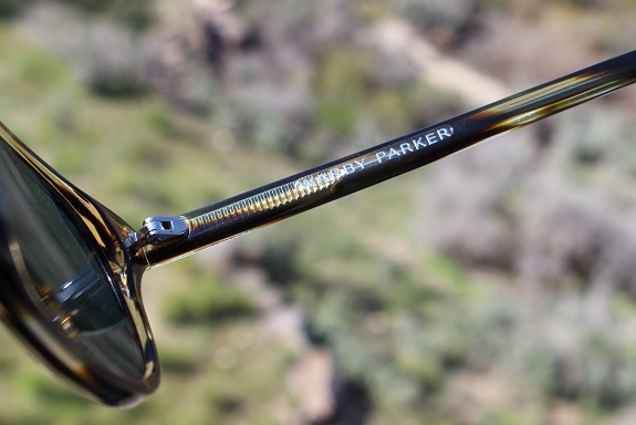 Warby Parker glasses arm on Dappered.com