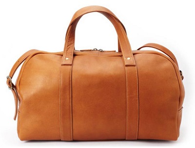 maxton leather duffle