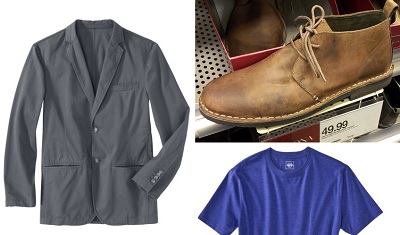 target men's wardrobe sale 2014 - part of The Thursday Handful on Dappered.com