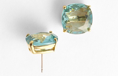 Kate Spade Small Square Stud Earrings on Dappered
