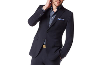 BR Navy Italian Wool Suit Jacket on Dappered.com