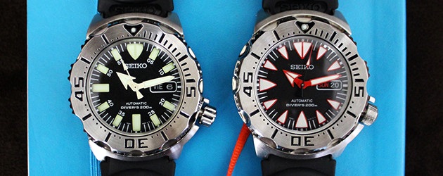 In Review: The Seiko Monster (both new)