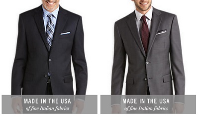 Men's Wearhouse Abboud suits on Dappered.com