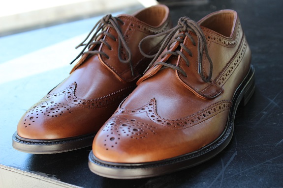 Stafford Wingtips - reviewed on Dappered.com