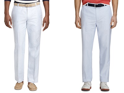 Oxford Cloth Pre-Labor Day Pants on Dappered.com