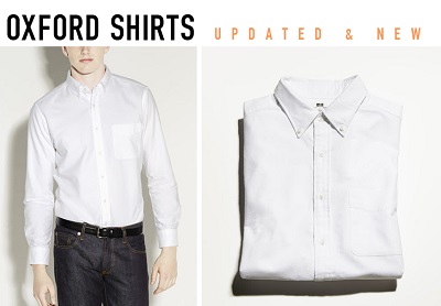UNIQLO Updated Oxford - part of The Thursday Handful on Dappered.com