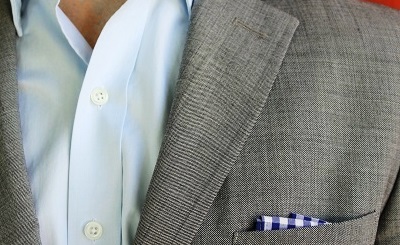 Gingham Pocket Square - part of The 10 Best Bets for $75 or Less on Dappered.com