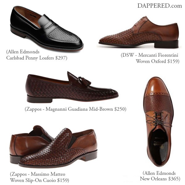 Dappered.com asks: Would you wear woven leather shoes?