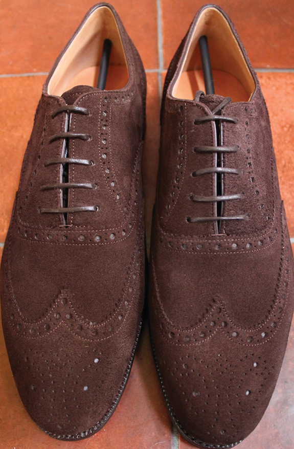 A review of Meermin's Suede Wingtips on Dappered.com