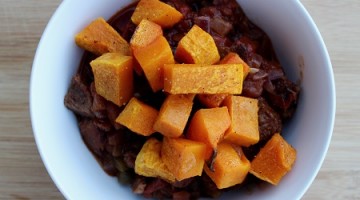 Make It For Your Date: Bacon Bison Butternut Squash Chili