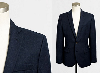 JCF Thompson Navy Flannel Suit | Most Wanted Affordable Style by Dappered.com