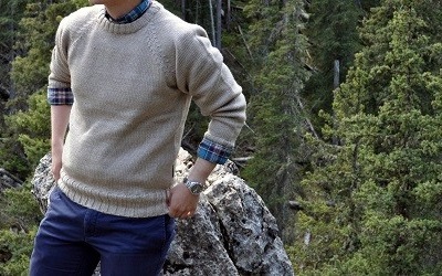 Sweater over Sweatshirt |10 Style Suggestions for Fall from Dappered.com