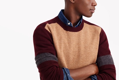 J.Crew Varsity Colorblock | 10 Best Bets for $75 or Less on Dappered.com