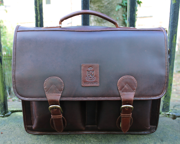 Herring Aldgate Briefcase in Brown | Dappered.com