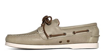 BB Grey boat shoes | Dappered.com